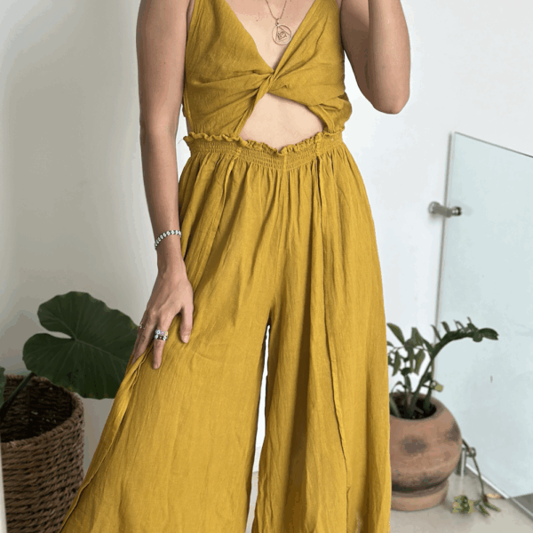 Jumpsuit Girasol Mostaza